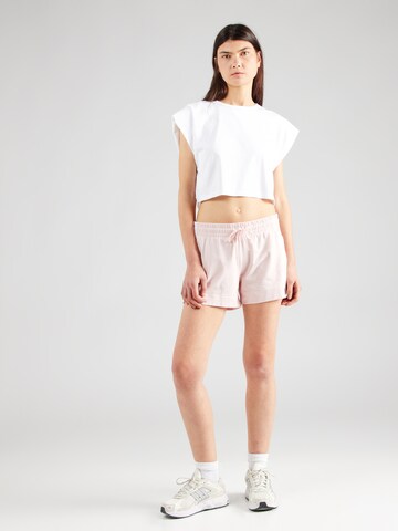 ADIDAS SPORTSWEAR regular Sportsbukser 'Essentials' i pink