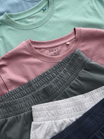 Next Pyjama kort in Blauw