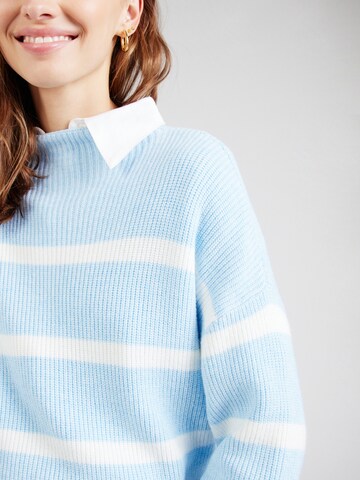 VILA Pulover 'VIRil' | modra barva