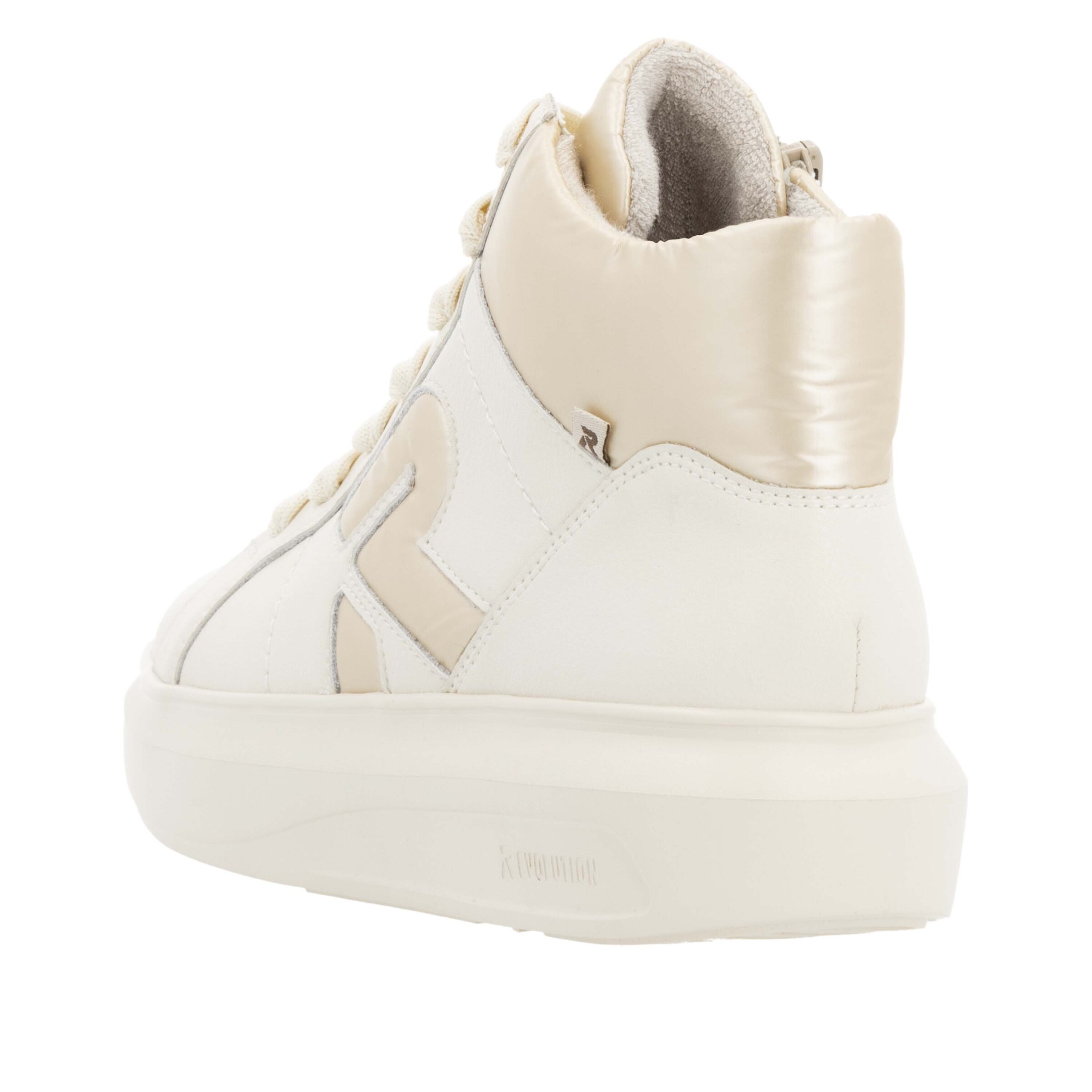 Baskets hautes ' W1270 ' Rieker Sport en beige