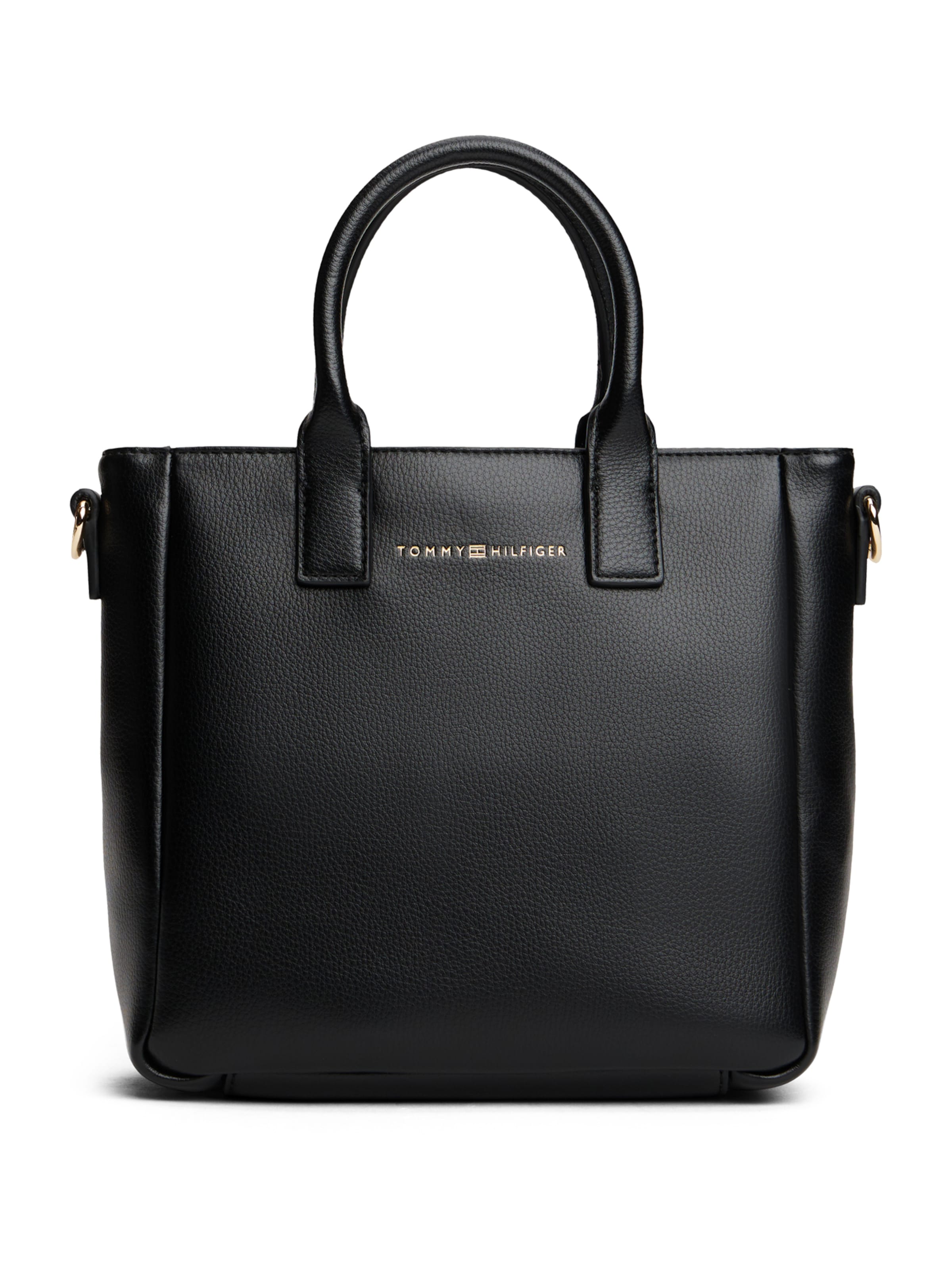 Borsa a mano di TOMMY HILFIGER in nero: frontale