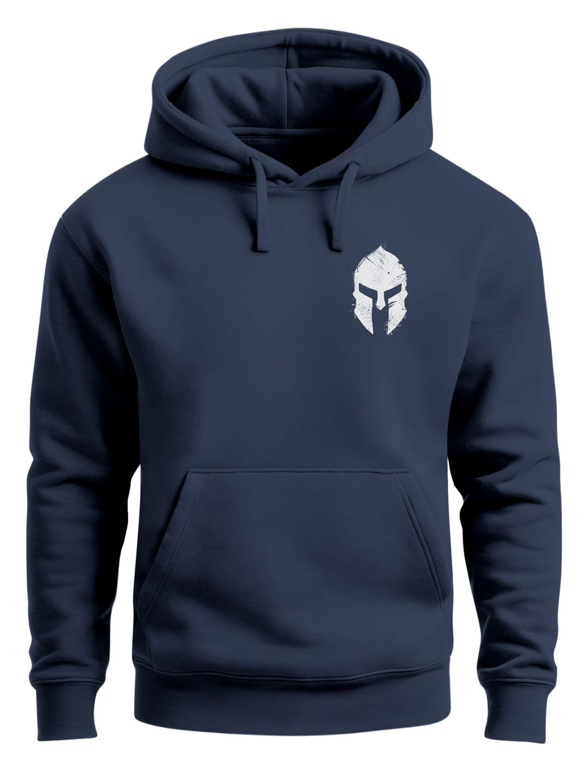 Neverless Sweatshirt 'Sparta 1' in Blue: front