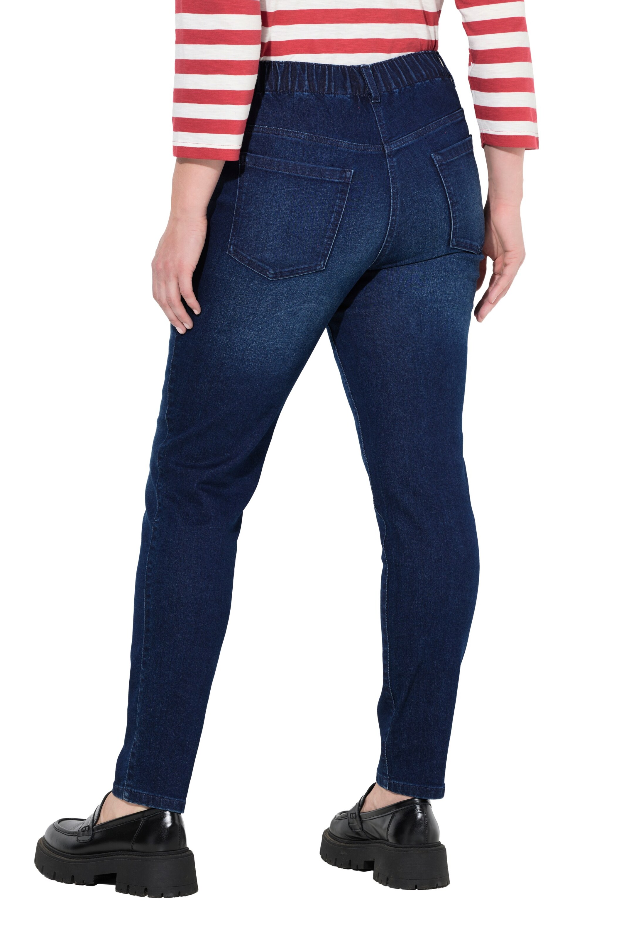 Ulla Popken Skinny Jeans in Blauw