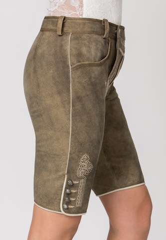 STOCKERPOINT Regular Trachtenhose 'Antonia' in Braun