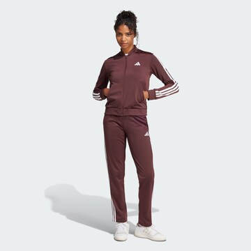 ADIDAS SPORTSWEAR Тренировочный костюм 'Essentials' в Красный: спереди