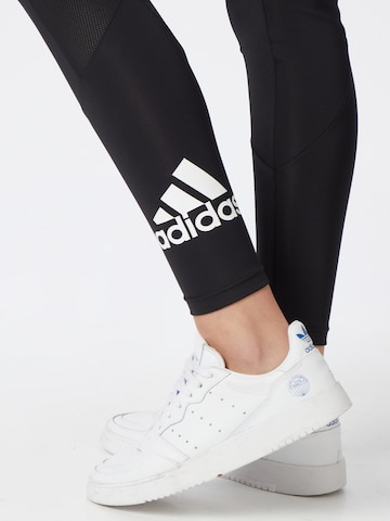 ADIDAS SPORTSWEAR Skinny Sporthose in Schwarz