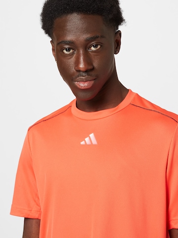 ADIDAS PERFORMANCE Performance Shirt 'Workout Base' in Orange