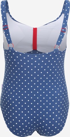 petit amour - Soutien Bustier Fato de banho 'AIMEE' em azul