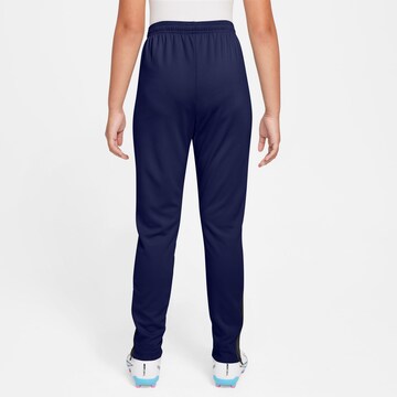 NIKE Slim fit Workout Pants 'Academy' in Blue