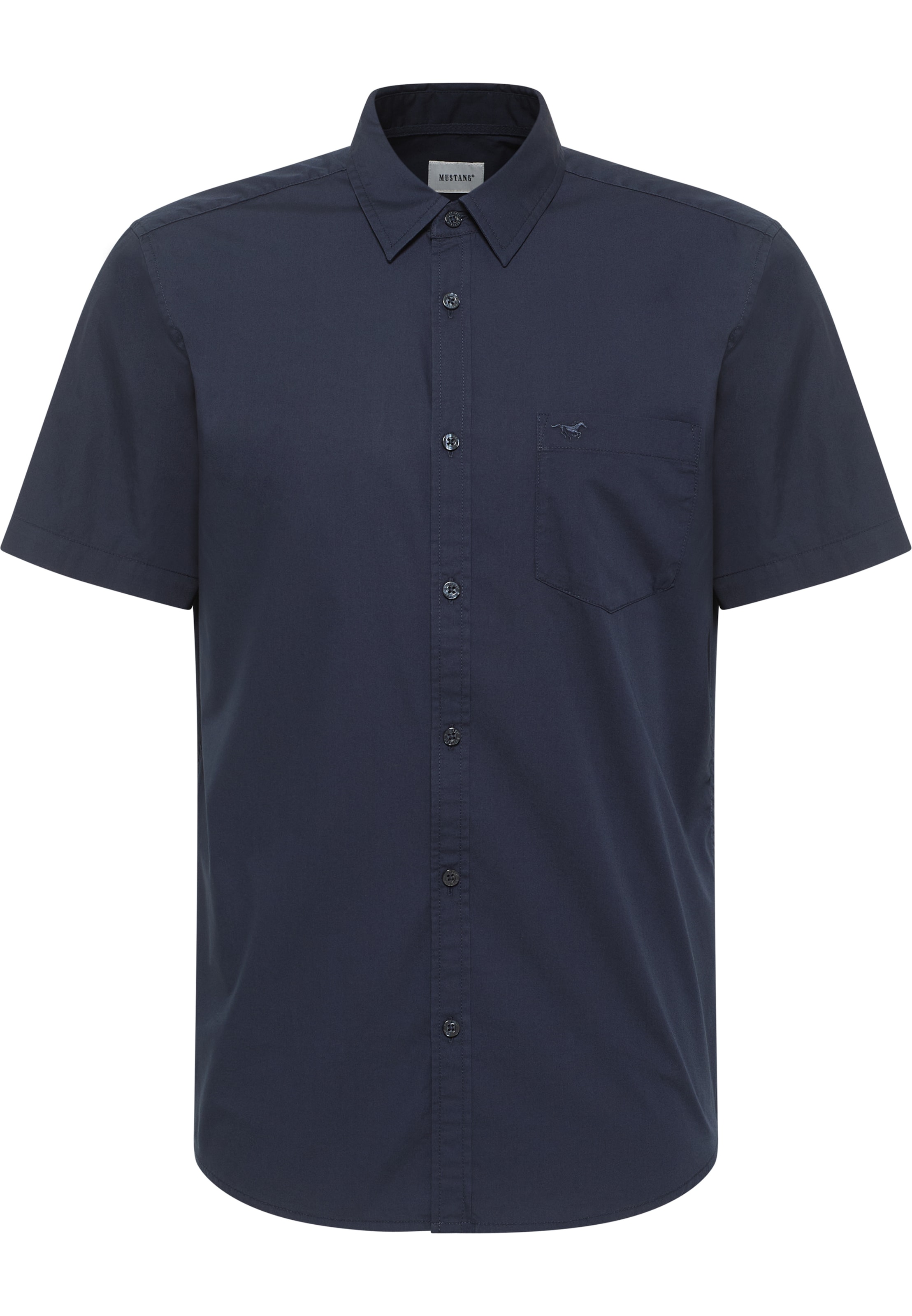 MUSTANG Hemd 'Gilroy' in Blau: Vorderseite