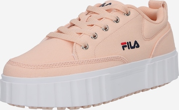 FILA - Zapatillas deportivas en beige: frente