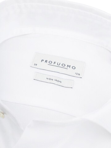 Profuomo Slim fit Button Up Shirt in White