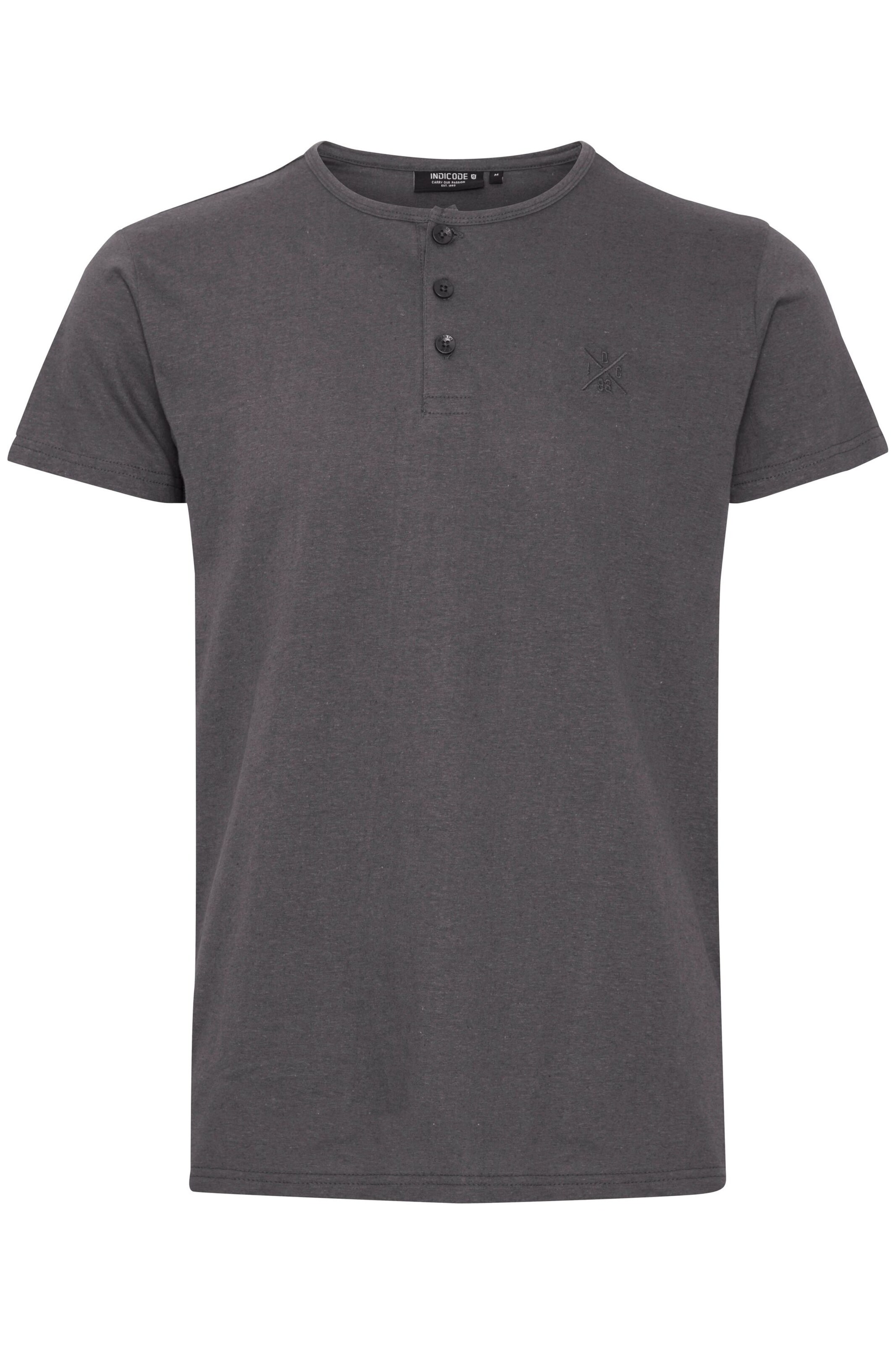 T-Shirt 'Colbing' INDICODE JEANS en gris : devant