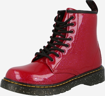 Dr. Martens Boots in Red: front