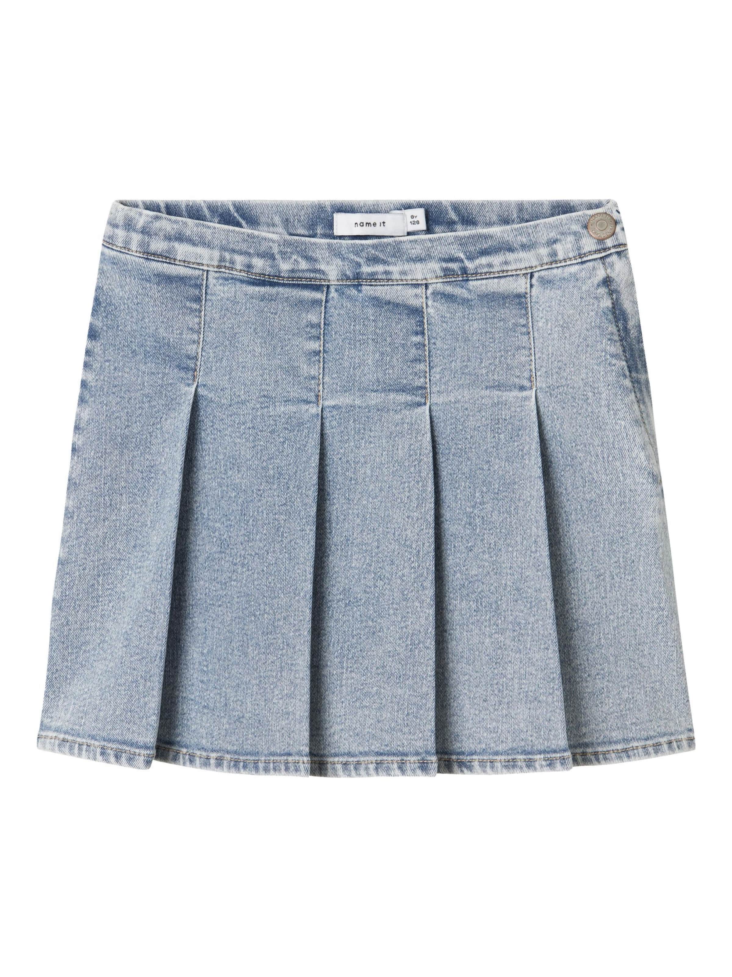 NAME IT - Falda en azul: frente