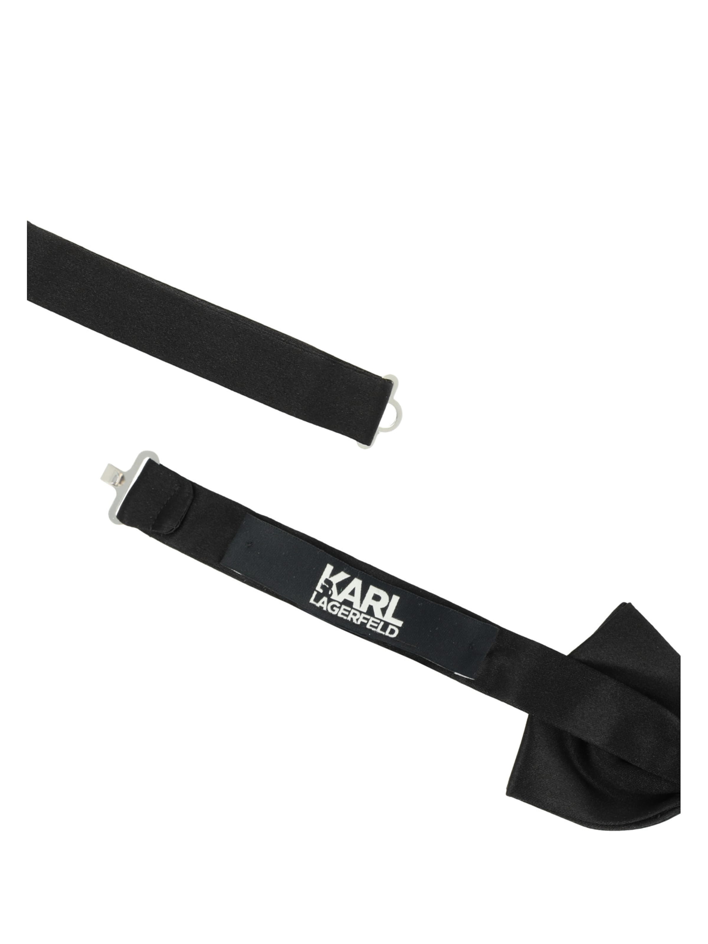 Karl Lagerfeld Vlinderdasje in Zwart