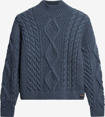 Superdry Sweater in Blue: front