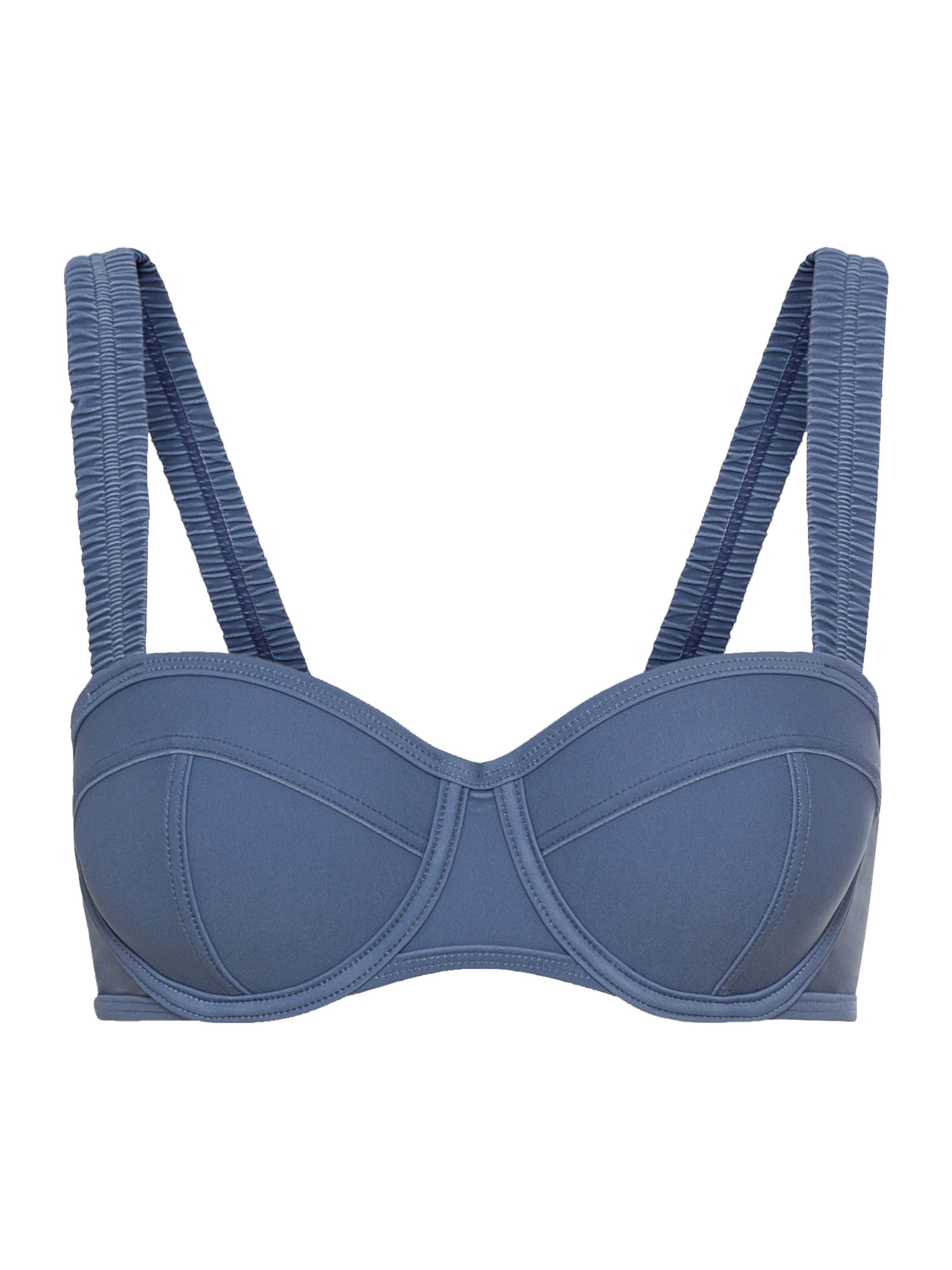 LSCN by LASCANA Balconette Bikiinitopp 'Gina', värv sinine: eest vaates