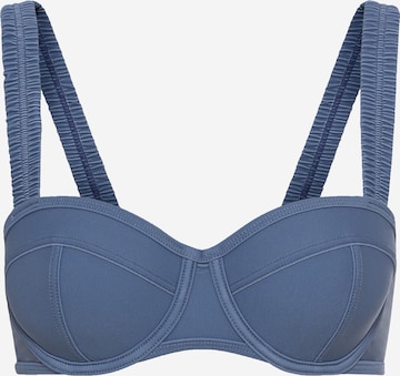 LSCN by LASCANA Balconette Bikinitop 'Gina' in Blau: predná strana