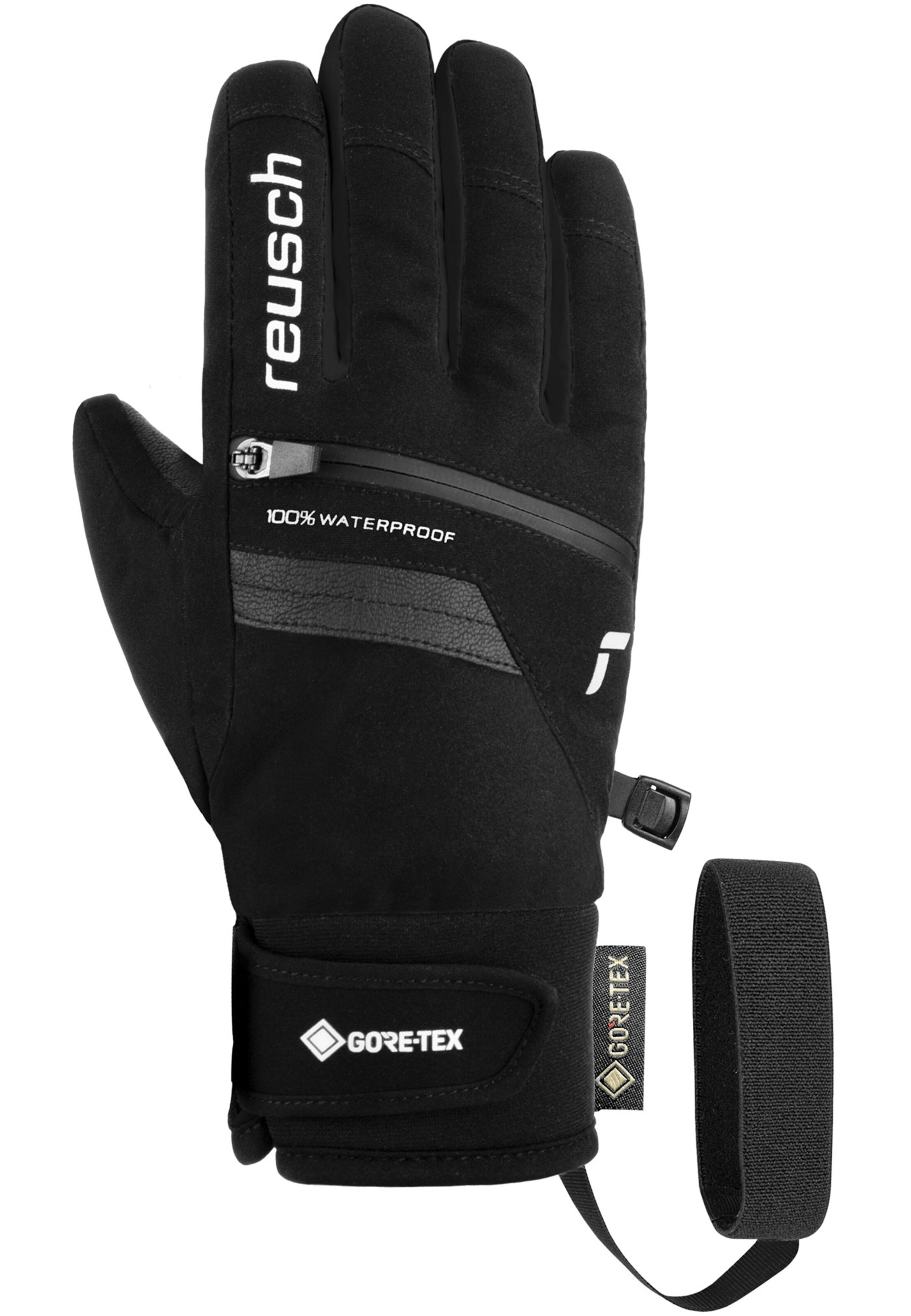 REUSCH Sporthandschuhe 'Travis' in Schwarz