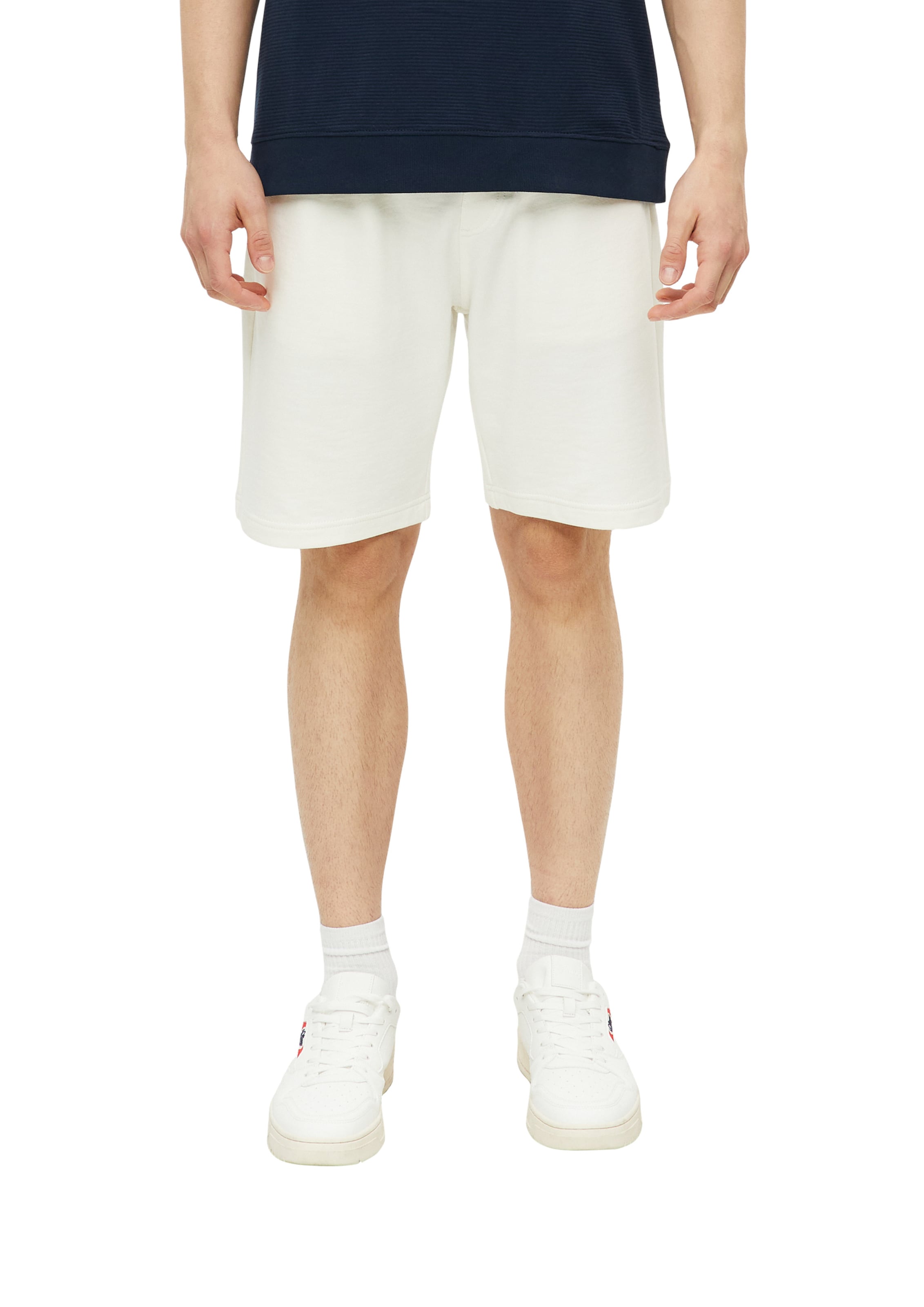 Regular Pantalon 'Detroit' s.Oliver en blanc : devant