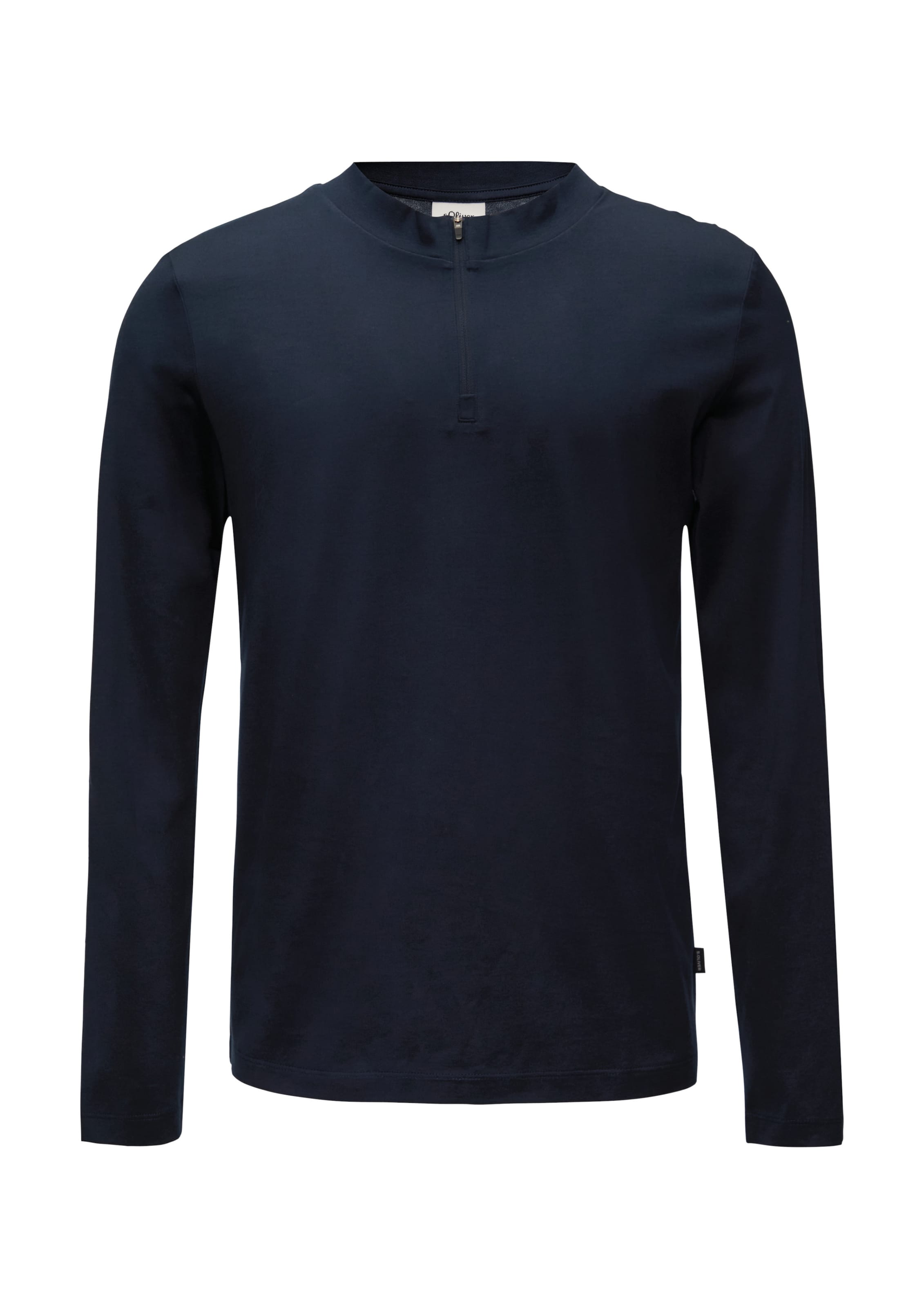 T-Shirt s.Oliver BLACK LABEL en bleu : devant
