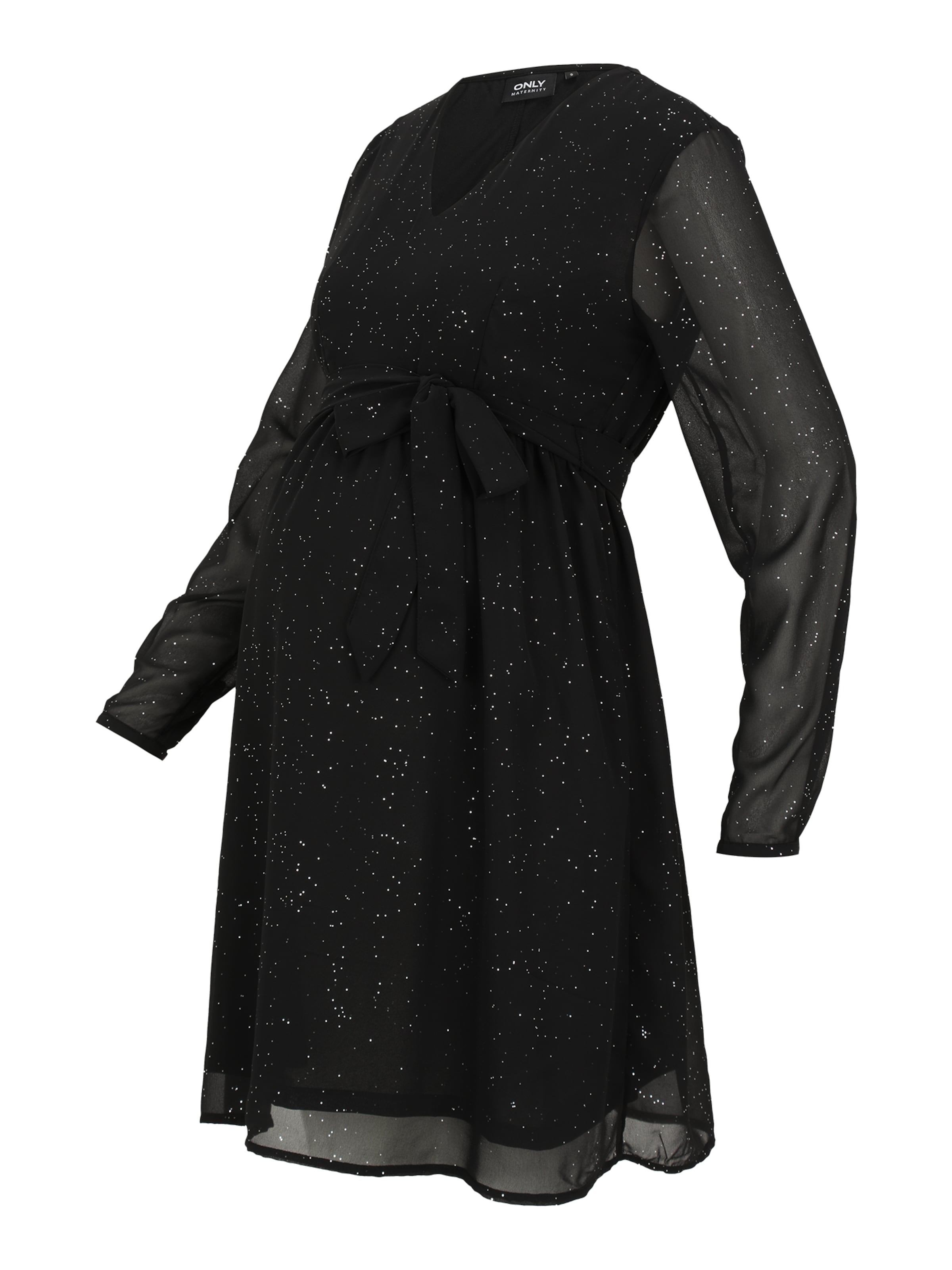 Robe 'OLMSTAR' Only Maternity en noir : devant