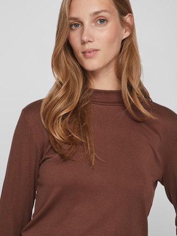 VILA - Camiseta en marrón