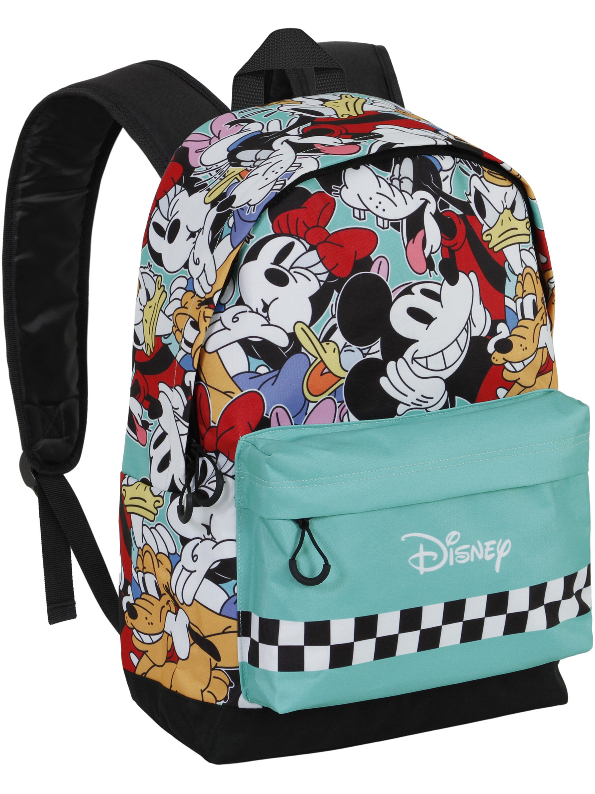 DISNEY Rugzak 'Mickey Mouse Squares' in Blauw