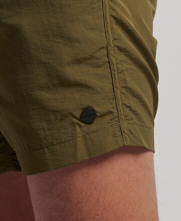 Superdry Zwemshorts in Groen