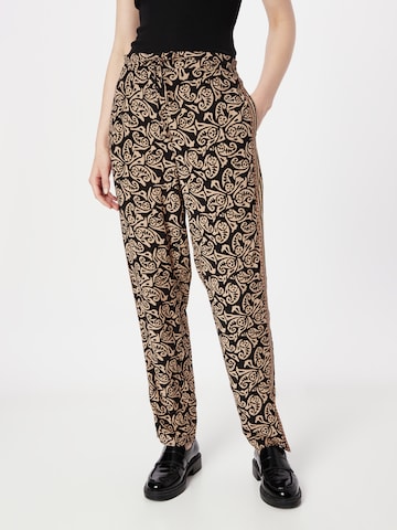 MORE & MORE Regular Trousers in Black: front