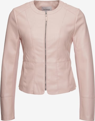 Veste mi-saison Orsay en rose : devant