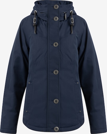 Veste mi-saison usha BLUE LABEL en bleu : devant