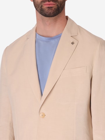Distretto12 - Ajuste regular Chaqueta tipo saco para negocios 'ALLORO ' en blanco