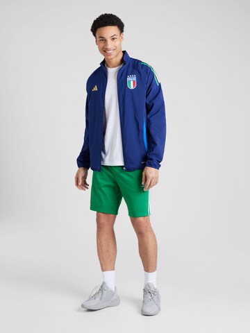 ADIDAS PERFORMANCE Αθλητικό μπουφάν 'Italy Tiro 24' σε μπλε