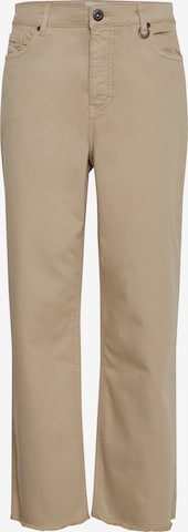 PULZ Jeans Regular Jeans in Beige: front