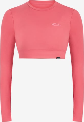 Smilodox Shirt in Roze: voorkant