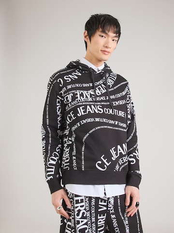 Versace Jeans Couture Sweatshirt '80GAI3H0' i svart: framsida