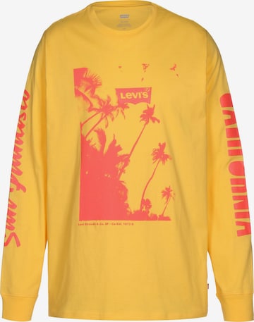 T-Shirt LEVI'S ® en jaune : devant