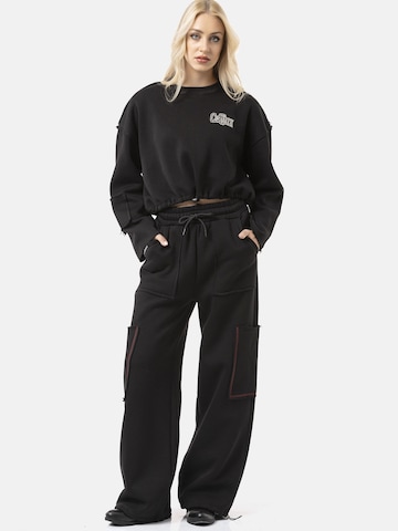 CIPO & BAXX Loose fit Pants 'WR154' in Black