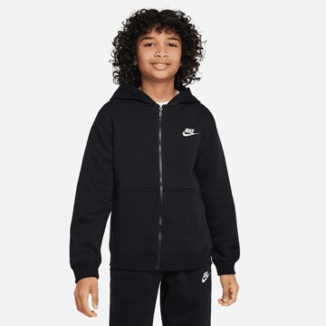 Trening 'Club Fleece' de la Nike Sportswear pe negru: față