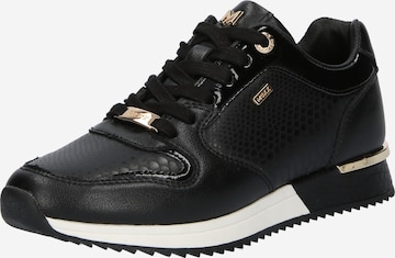 MEXX Platform trainers 'Fleur' in Black: front