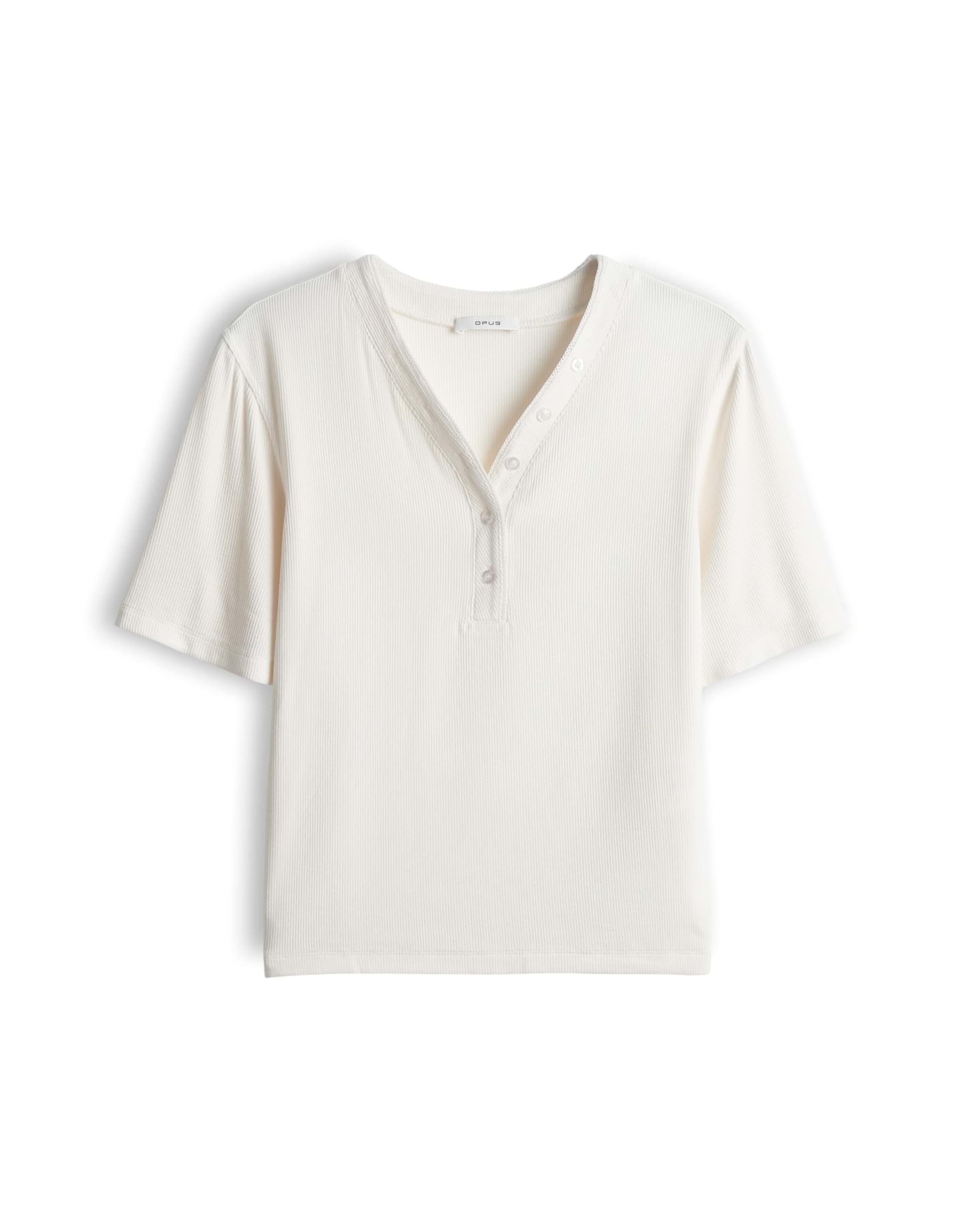 OPUS Shirt 'Sanez' in Beige: front