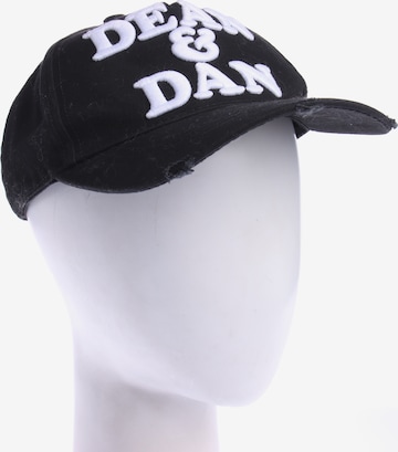 DSQUARED2 Mütze XS-XXL in Schwarz: Vorderseite