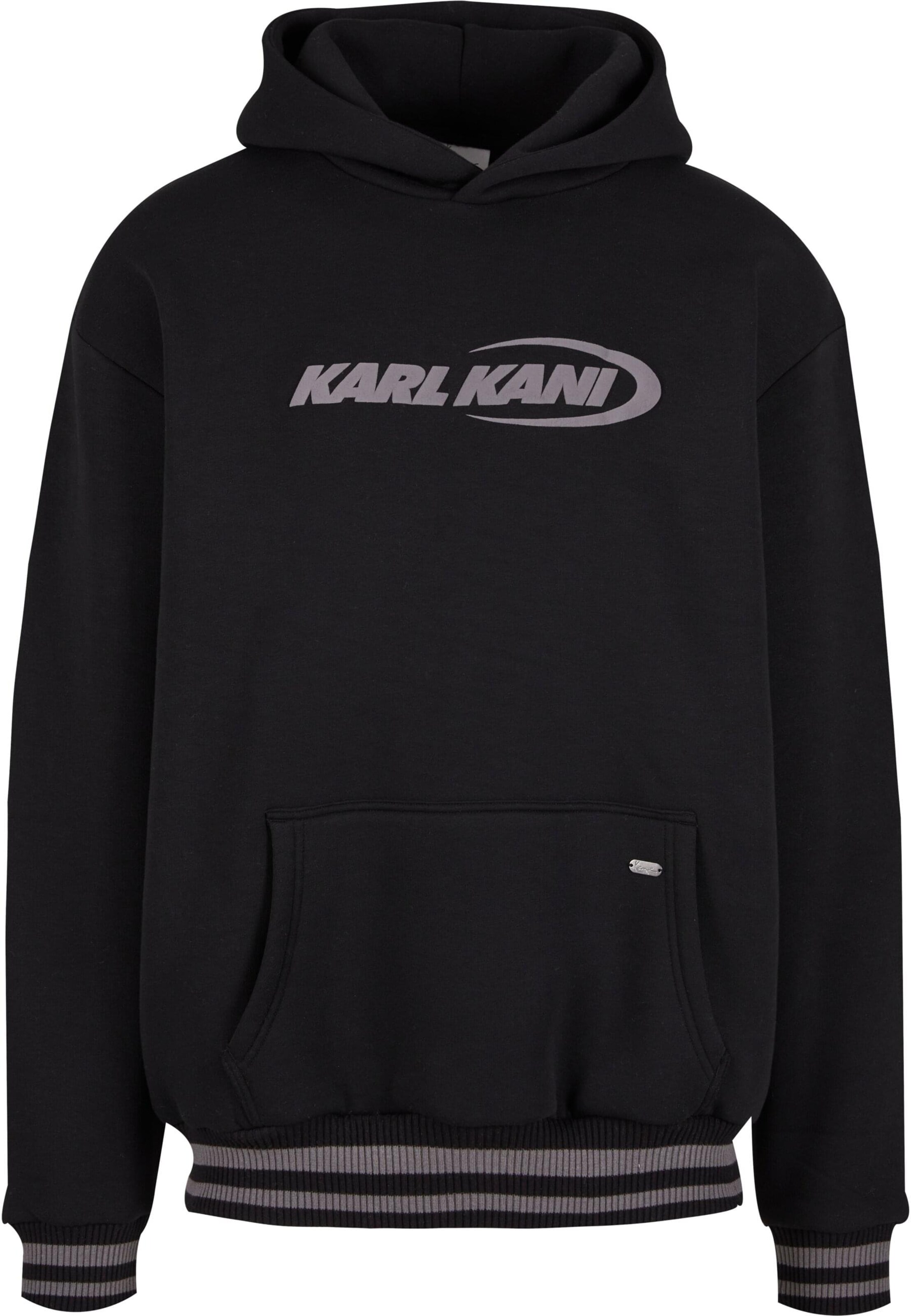 Karl Kani Sweatshirt 'Ellipse' in Schwarz: Vorderseite
