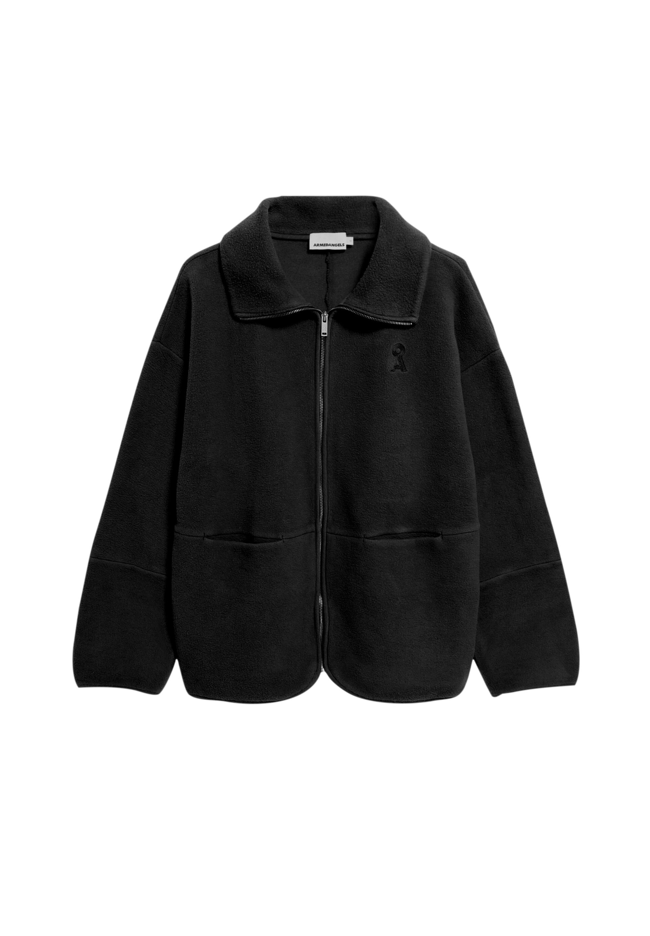 ARMEDANGELS Tussenjas in Zwart: voorkant