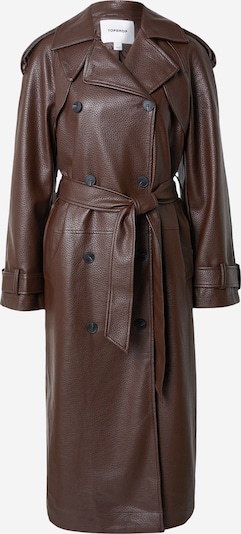 Demisezoninis paltas 'NOA' iš TOPSHOP, spalva – šokolado spalva, Prekių apžvalga