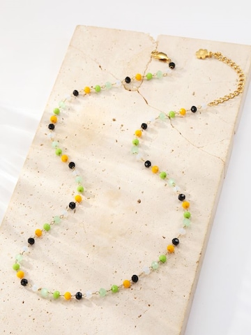 Hey Happiness Halsband 'Vivid Glow' i guld