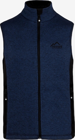 normani Vest in Blue: front