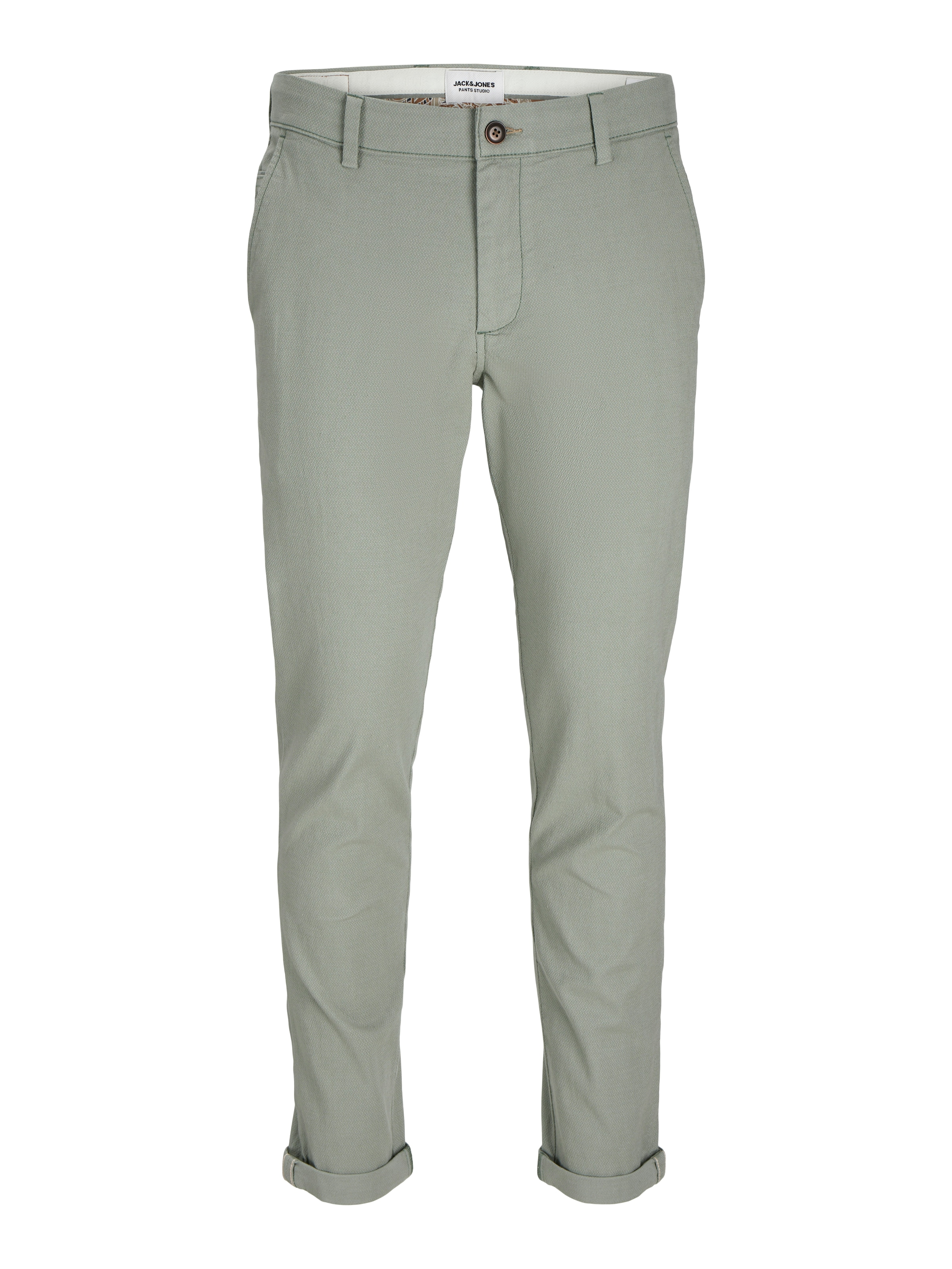 JACK &amp; JONES Chino Pants &#x27;JPSTMarco JJFury&#x27; in Green: front